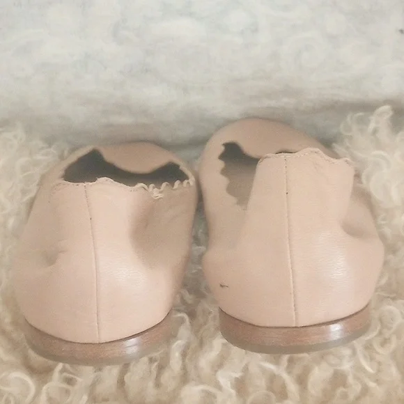 Chloe Lauren Scalloped Ballet Flats Size 39..Offer - Picture 4 of 16